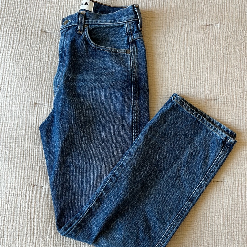 Agolde pinch waist kick jeans